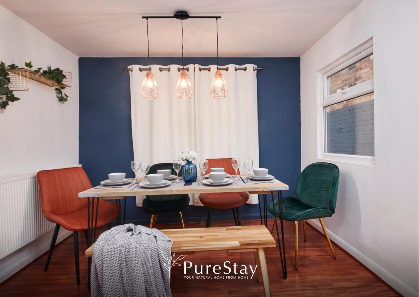 5 Bed House In Leamington Spa Perfect For Contractors With 7 Beds By Purestay - 14 Night Min! Zewnętrze zdjęcie